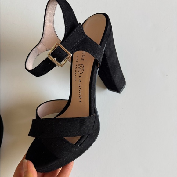 Chinese Laundry Black Heels - Picture 6 of 11